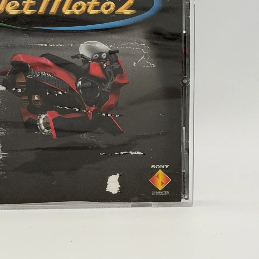 Vintage Jet Moto 2 Sony PlayStation 1 PS1 Complete CIB Racing Game K-A NTSC-U/C